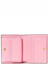 V logo 4W2P0R39 SNP ZQQ compact half wallet - VALENTINO - BALAAN 5