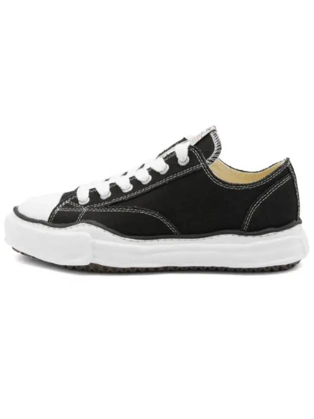 Peterson OG Sole Canvas Low Sneakers Black - MAISON MIHARA YASUHIRO - BALAAN 2