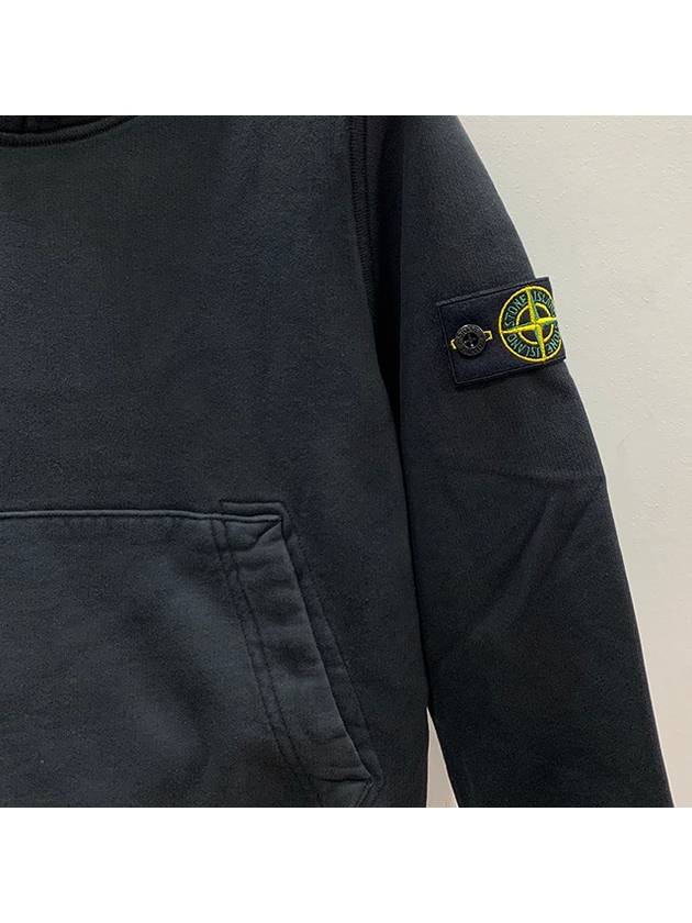 Kids Waffen Patch Hoodie 10 12 Black 781661640 V0029 - STONE ISLAND - BALAAN 4