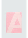 Maro Big Logo Muffler Pink - A.P.C. - BALAAN 1