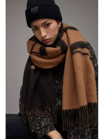 Max Scarf WV0121Y 7072 Camel - ALLSAINTS - BALAAN 1