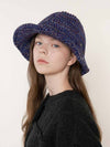 Tricot Bell Hat Blue - BROWN HAT - BALAAN 1