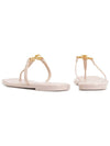 Roxanne Jelly Logo Flip Flops Meadowsweet - TORY BURCH - BALAAN 7