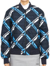 Women's Reversible Bomber Jacket Blue - J.LINDEBERG - BALAAN 2