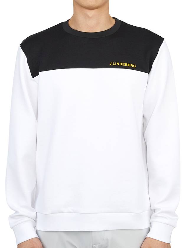 Men's JEFF Long Sleeve T-Shirt White - J.LINDEBERG - BALAAN 2