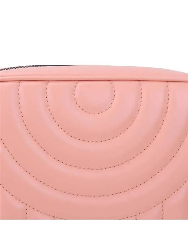 GG Marmont Matelasse Leather Cross Bag Peach - GUCCI - BALAAN 8