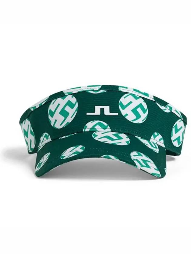 Golf Samir Print Visor Rain Forest Spear Dots - J.LINDEBERG - BALAAN 2