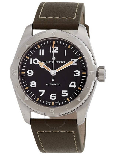 H70225830 Khaki Field Expedition Men s Automatic Leather Watch - HAMILTON - BALAAN 2