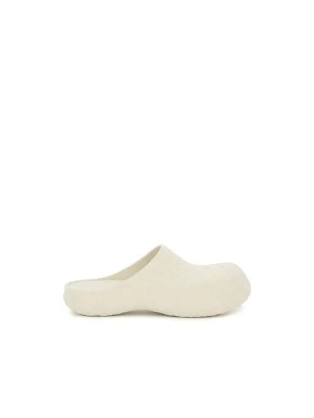 Intrecciato Rubber Slippers Sea Salt - BOTTEGA VENETA - BALAAN 2