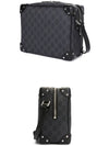 GG Supreme Shoulder Bag Black - GUCCI - BALAAN 3