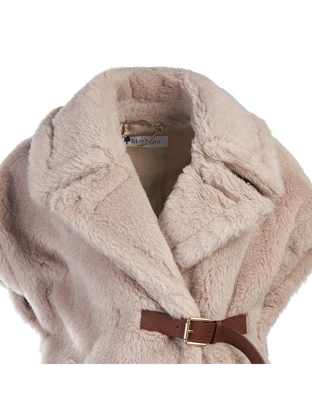 Teddy Belt Cape Beige - MAX MARA - BALAAN 5