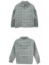 Cannage Technical Fabric Overshirt Jacket Grey - DIOR - BALAAN 5