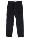 Men's Lens Cargo Pants Straight Pants Black - CP COMPANY - BALAAN 1