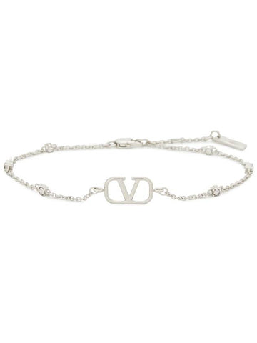 V Logo Signature Men s Chain Bracelet J0S02YCW 68S - VALENTINO - BALAAN 1