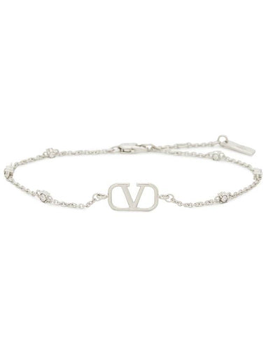 V Logo Signature Men s Chain Bracelet J0S02YCW 68S - VALENTINO - BALAAN 1