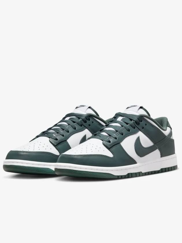 Dunk Low Retro Low Top Sneakers Vintage Green - NIKE - BALAAN 6