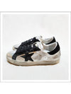 Black Superstar Low Top Sneakers Silver - GOLDEN GOOSE - BALAAN.