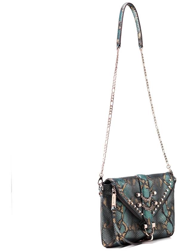 Suri Flap Cross Bag Phthalo Green - DONIRAY - BALAAN 3