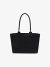 Yanky Zipper Glitter Logo Eco Bag Tote Black - ISABEL MARANT - BALAAN 5