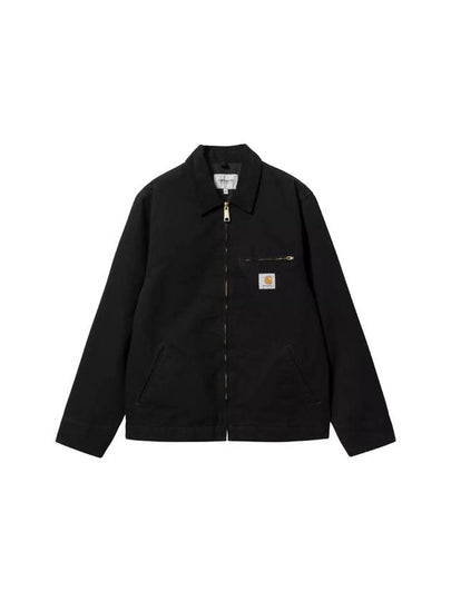 Detroit Zip Up Jacket Black - CARHARTT WIP - BALAAN 2