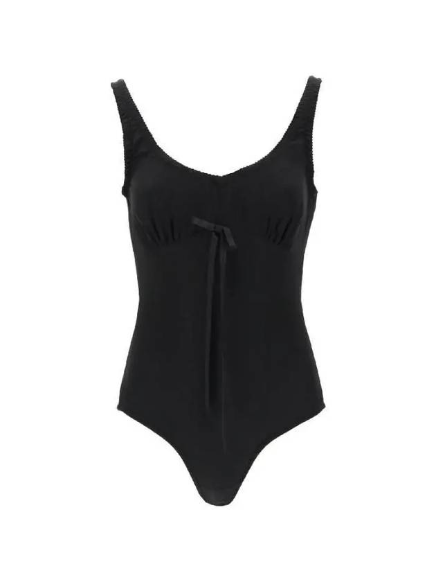 Simone Rocha bow detail bodysuit 5196 0514 BLACK - ETC - BALAAN 1