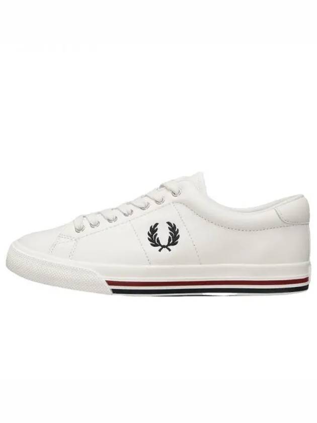 Underspin Leather Low Top Sneakers White - FRED PERRY - BALAAN 2