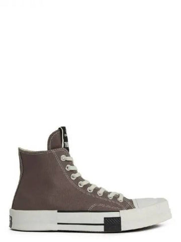 Rick Owens DRKSHDW Converse Turbo Dark High Top Sneakers 271349 - RICK OWENS - BALAAN 1