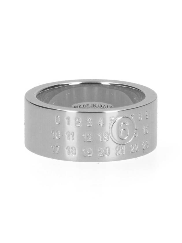 Men's Numeric Minimal Signature Ring Silver - MAISON MARGIELA - BALAAN 2