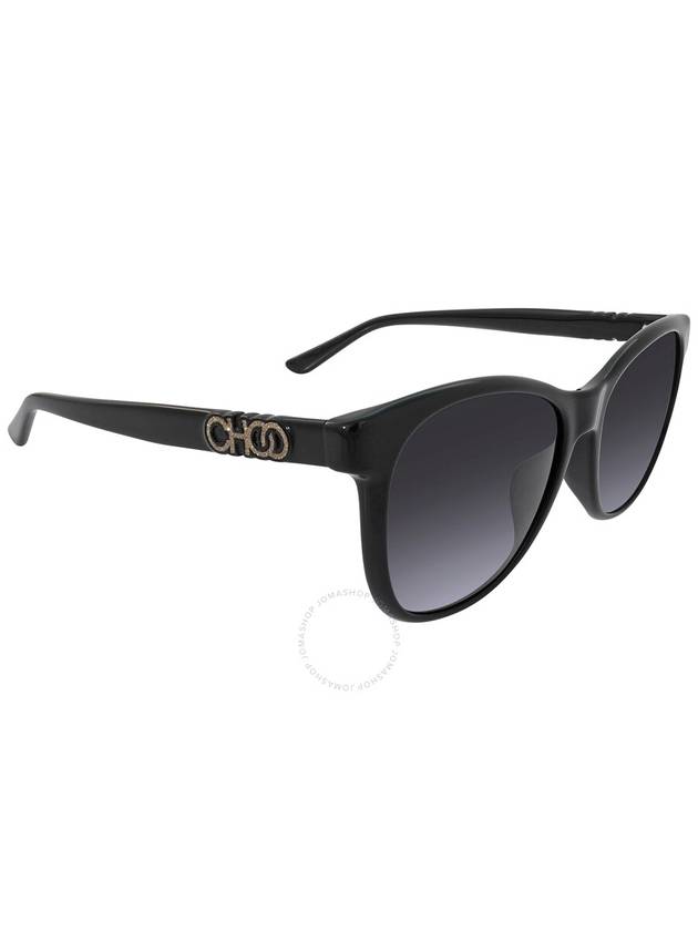 Jimmy Choo Dark Grey Gradient Butterfly Ladies Sunglasses JUNE/F/S 0807/9O 56 - JIMMY CHOO - BALAAN 3