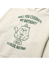 Birthday Cat Hoodies GREIGE - LE SOLEIL MATINEE - BALAAN 3