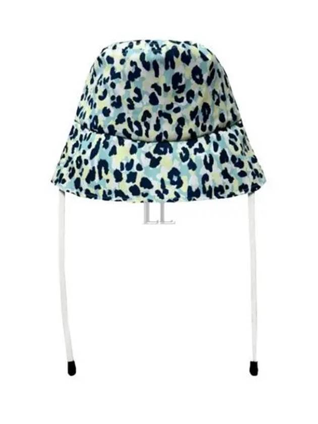 Astrid Bucket Hat Leopard Aruba Blue - J.LINDEBERG - BALAAN 2