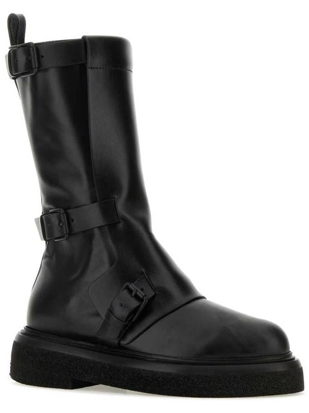 Leather Biker Boots 2347960334600 004 B0110816839 - MAX MARA - BALAAN 3