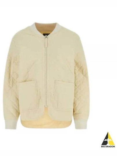 Elea Quilting Zip-Up Jacket Cream - A.P.C. - BALAAN 2