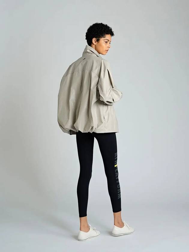 Coated Volume Jacket Light Grey - ATHPLATFORM - BALAAN 3