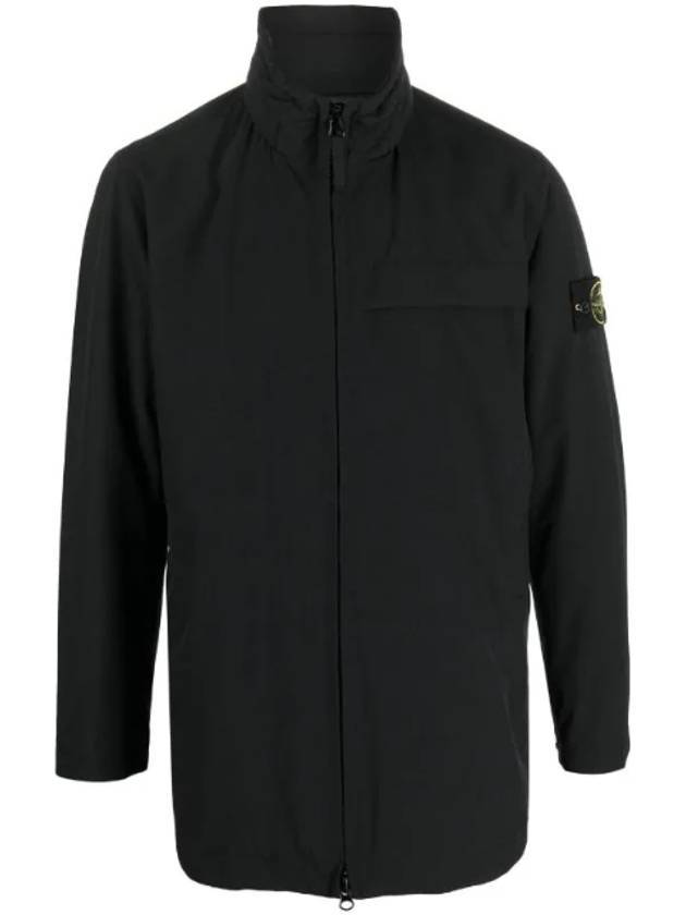 Wappen Soft Shell Primaloft Zip-up Jacket Black - STONE ISLAND - BALAAN 1