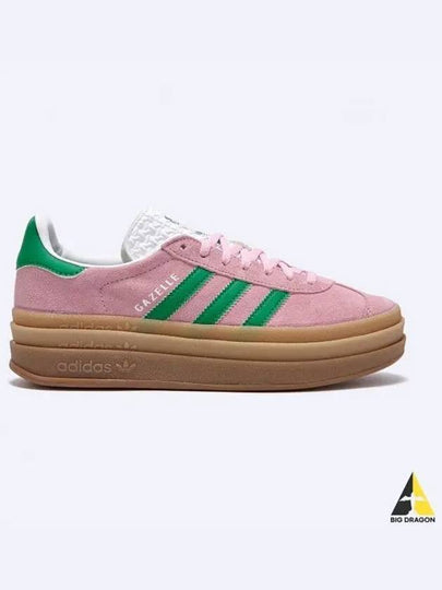 Original Gazelle Bold Low Top Sneakers True Pink - ADIDAS - BALAAN 2