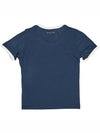 Women's Wellness Club Short Sleeve T-Shirt Navy - SPORTY & RICH - BALAAN 3