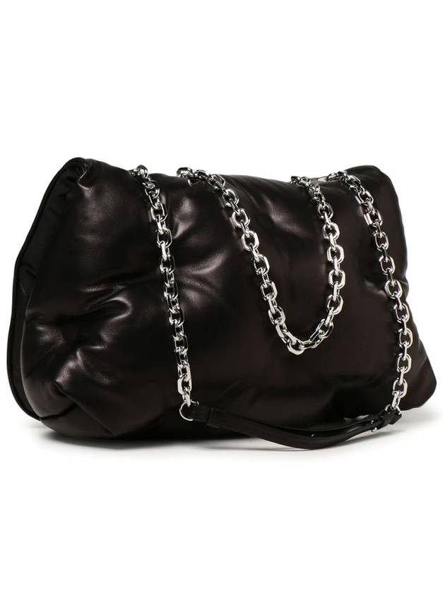 Glam Slam Flap Medium Shoulder Bag Black - MAISON MARGIELA - BALAAN 3