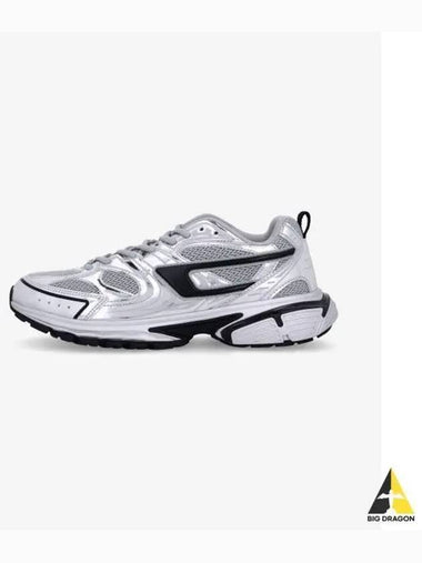 S Serendipity Pro X1 Sneakers Silver Black Y03373P6917HA422 - DIESEL - BALAAN 1