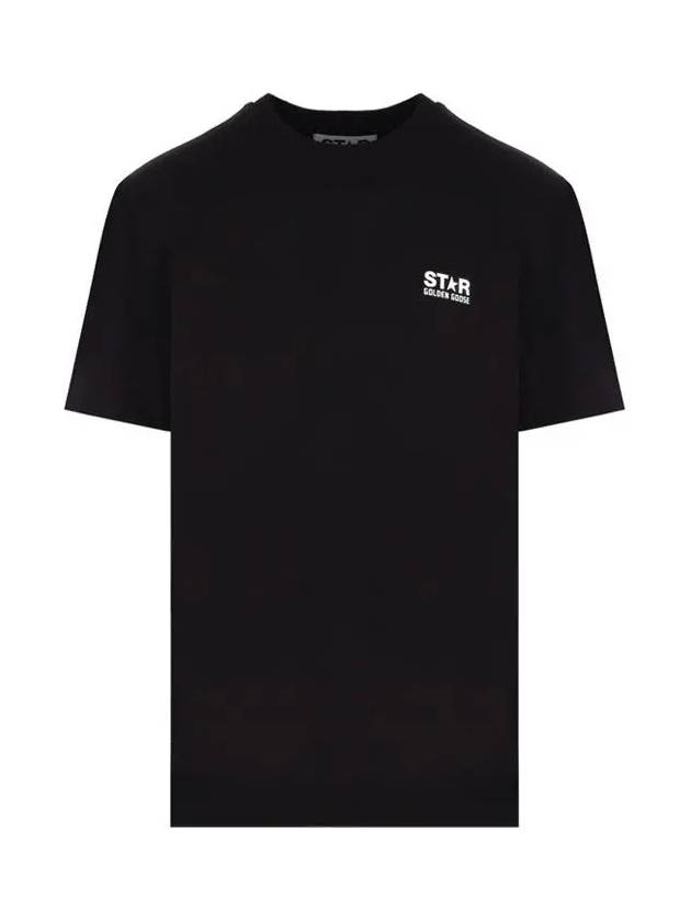 Star Collection Logo Short Sleeve T-Shirt Black - GOLDEN GOOSE - BALAAN 3