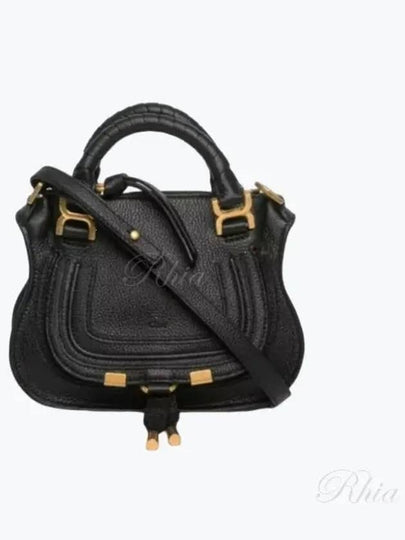 Marcie Mini Double Carry Tote Bag Black - CHLOE - BALAAN 2