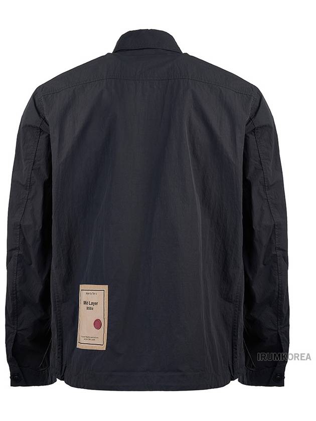 Men's Mid Layer Jacket Black - TEN C - BALAAN 4