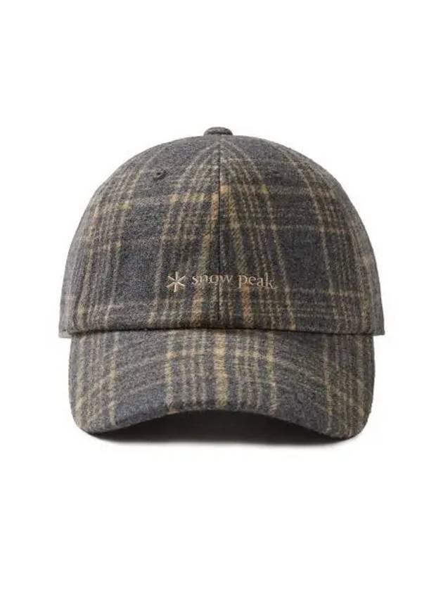 Wool Ball Cap S24WUFBC60 Melange Gray - SNOW PEAK - BALAAN 1