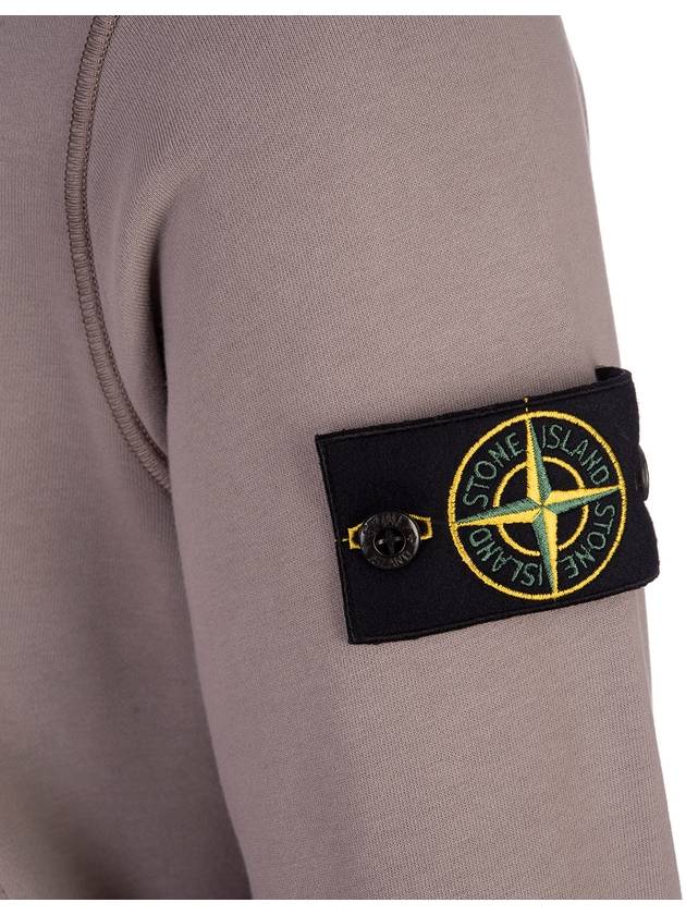 Compass Badge  Zip-Up Jacket Taupe - STONE ISLAND - BALAAN 5