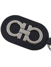 Gancini Key Holder Black - SALVATORE FERRAGAMO - BALAAN 4