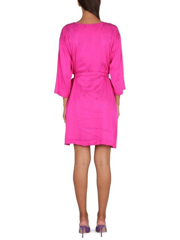 Boutique Midi Dress 04201130 0219 FUCHSIA - MOSCHINO - BALAAN 4