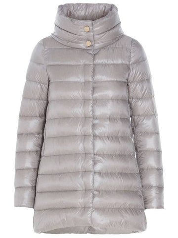 Amelia Goose Down Padding Pearl Grey - HERNO - BALAAN 1