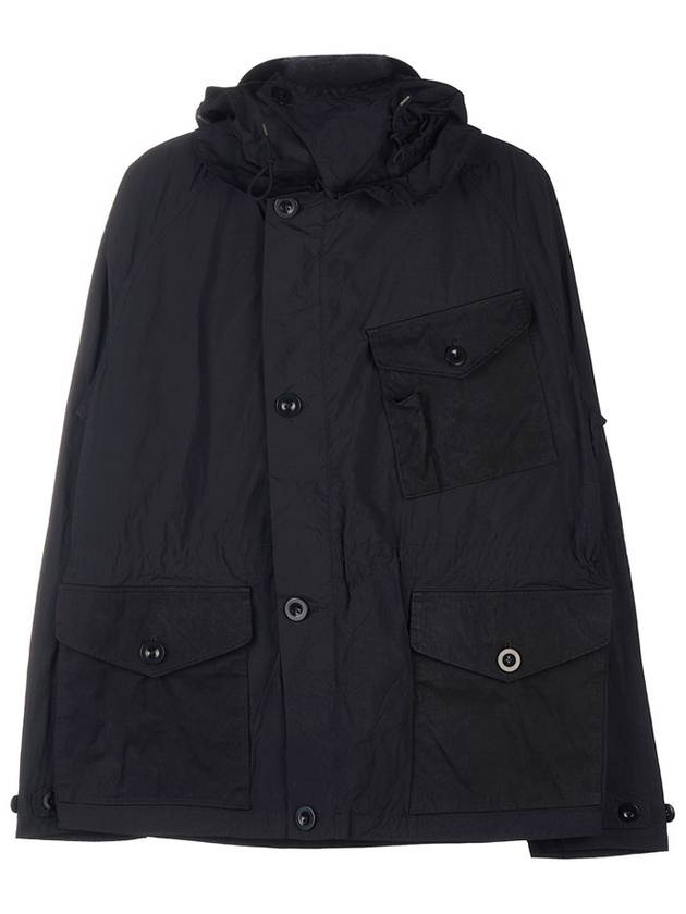 Mid-Layer Hooded Jacket Black - TEN C - BALAAN 11