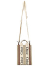 Woody Mini Tote Bag Beige Brown - CHLOE - BALAAN 7