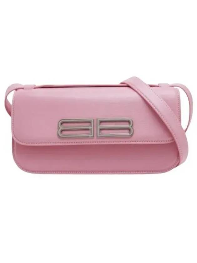 Gossip Calfskin Small Shoulder Bag Candy Pink - BALENCIAGA - BALAAN 2